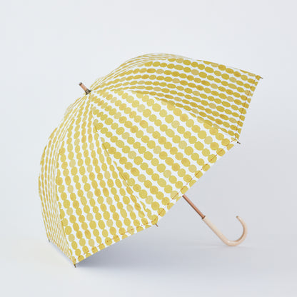 【晴雨兼用】coccaの日傘雨傘 dot 刺繍(ショート) - cocca