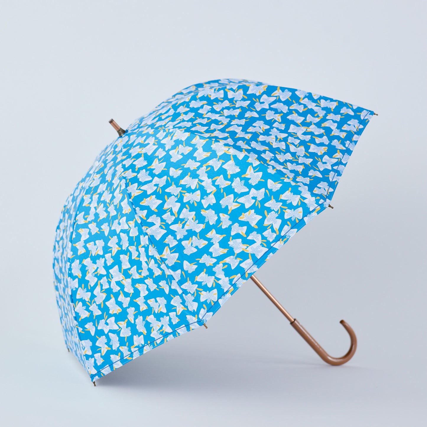 【晴雨兼用】coccaの日傘雨傘 elder flower 刺繍(ショート)