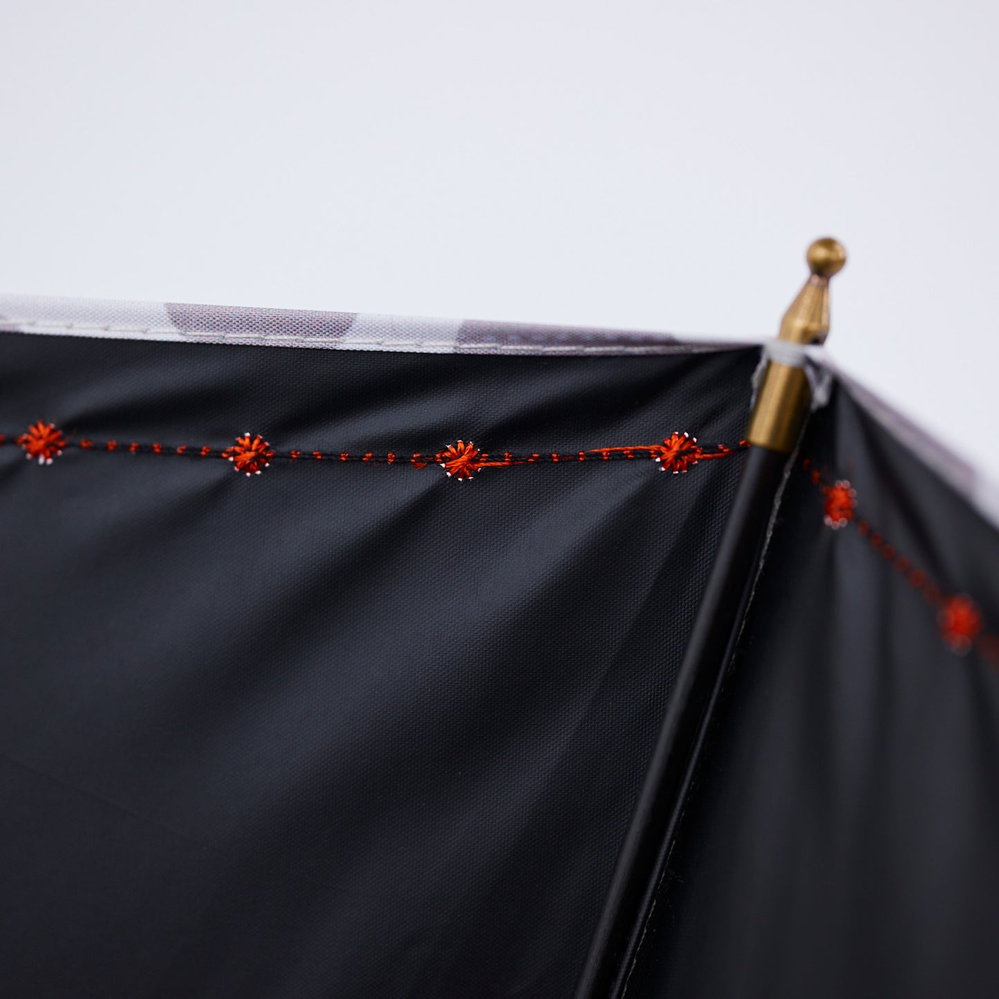 【晴雨兼用】coccaの日傘雨傘 dot 刺繍(ショート)