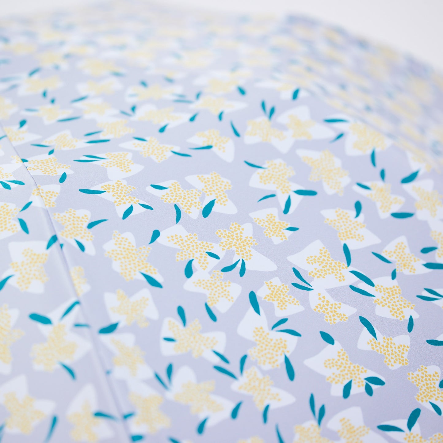 【晴雨兼用】coccaの日傘雨傘 elder flower  刺繍(折りたたみ)