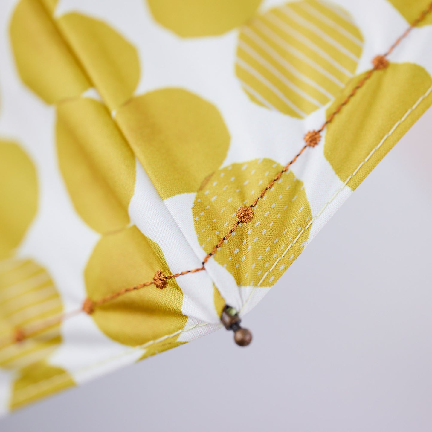 【晴雨兼用】coccaの日傘雨傘 dot 刺繍(折りたたみ)
