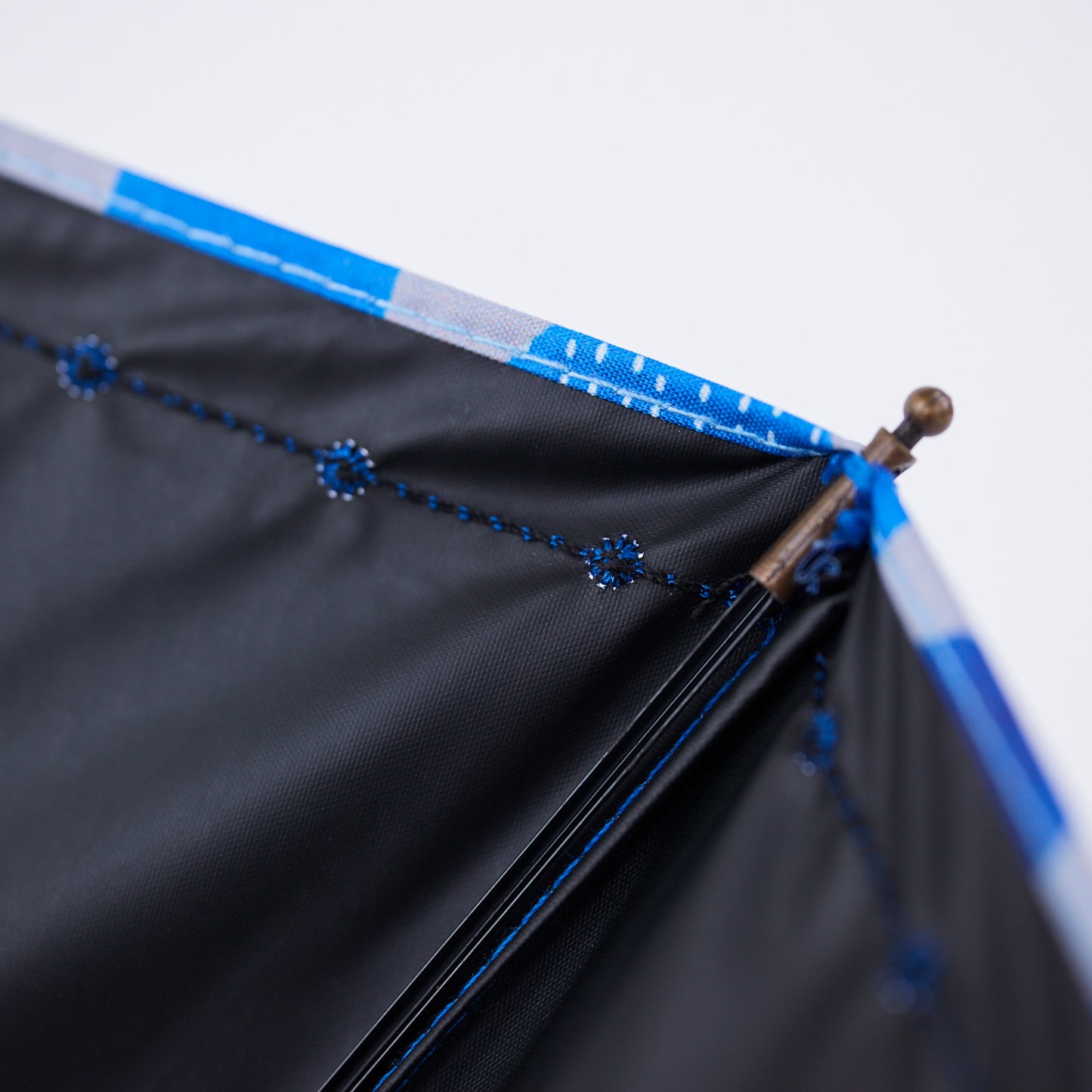 【晴雨兼用】coccaの日傘雨傘 dot 刺繍(折りたたみ)