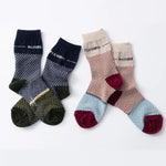 TRICOTÉ -MINI CHECKERED BICOLOUR SOCKS- ミニチェッカードバイカラーソックス