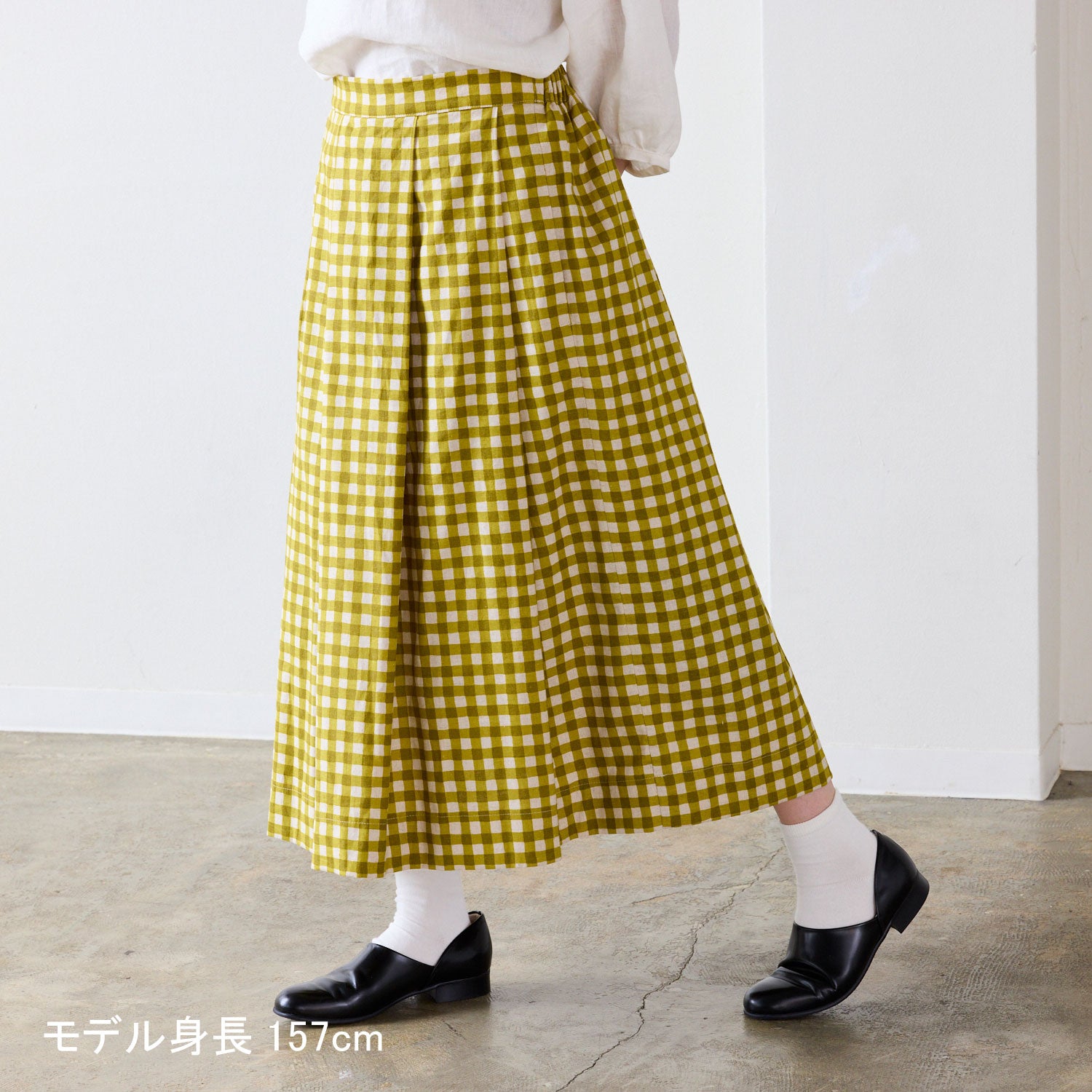 【coccaのお仕立て受注会】タックスカート ※生地代別