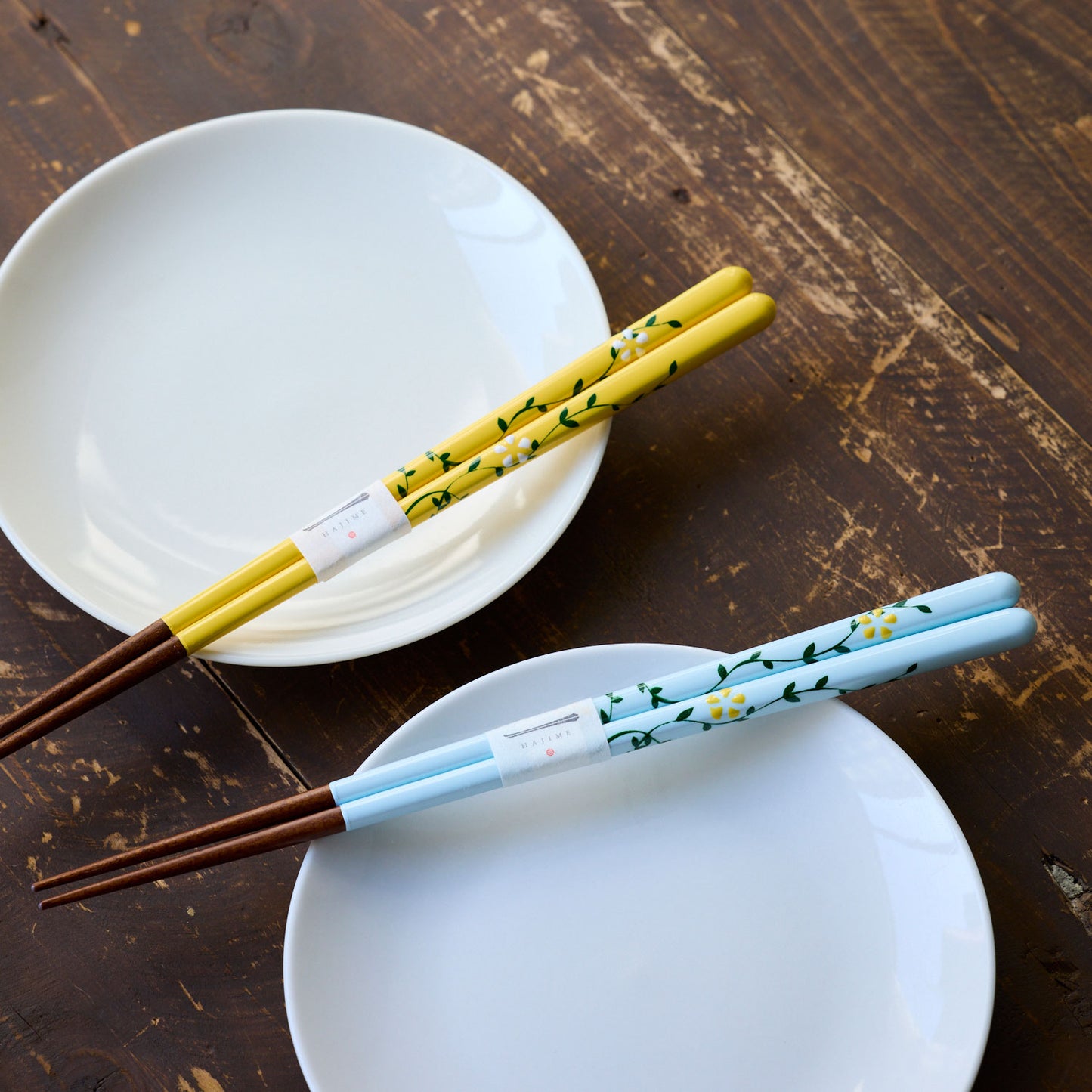 HAJIME 浮き絵 凛花 若狭塗箸