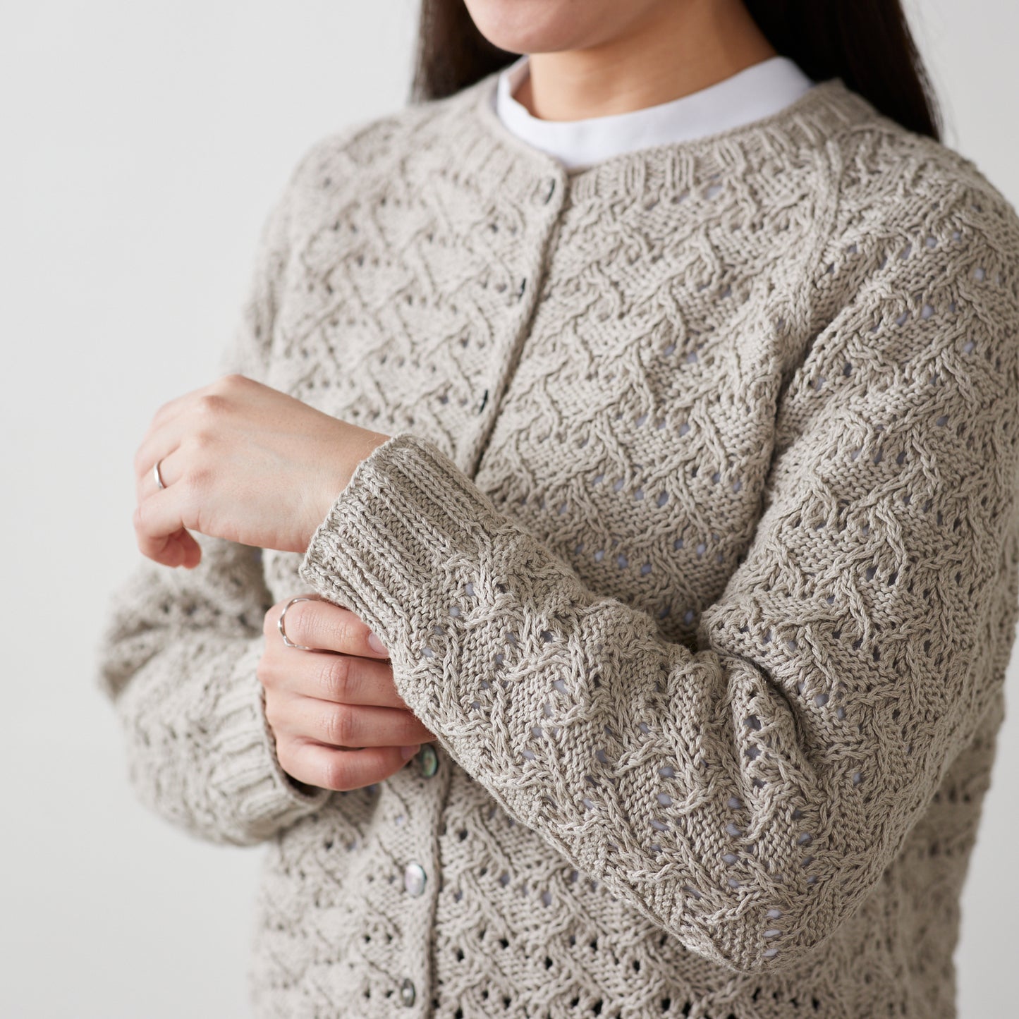 DARUMA 毛糸 リネンラミーコットン並太 ～綿麻混～