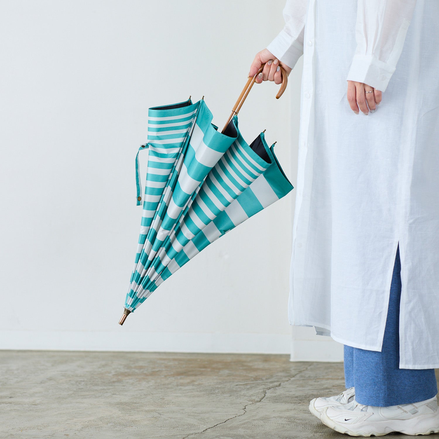 【晴雨兼用】coccaの日傘雨傘 shimauma シマウマ(ショート) - cocca