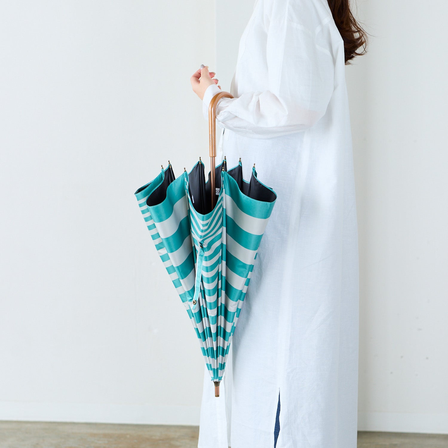 【晴雨兼用】coccaの日傘雨傘 shimauma シマウマ(ショート) - cocca