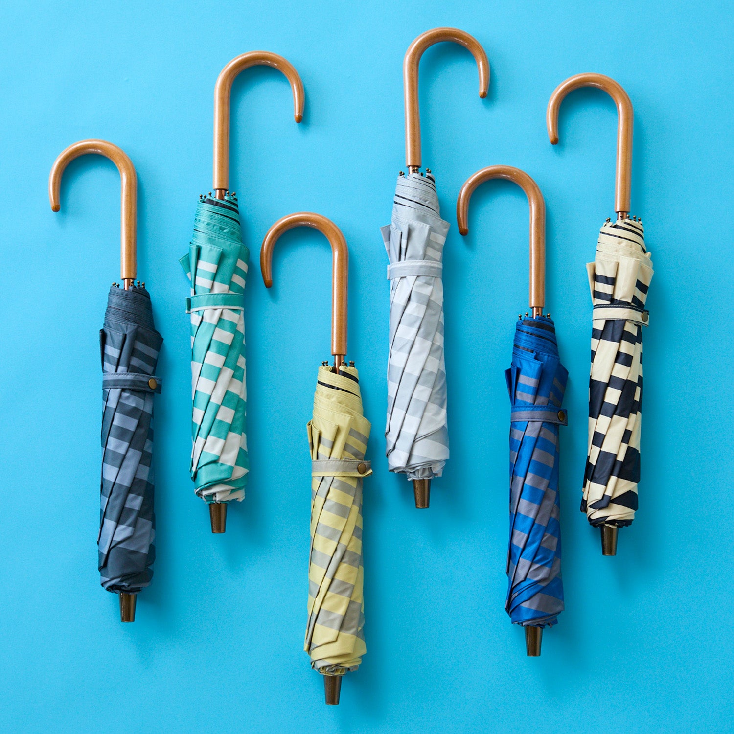 【晴雨兼用】coccaの日傘雨傘 shimauma シマウマ(折りたたみ) - cocca