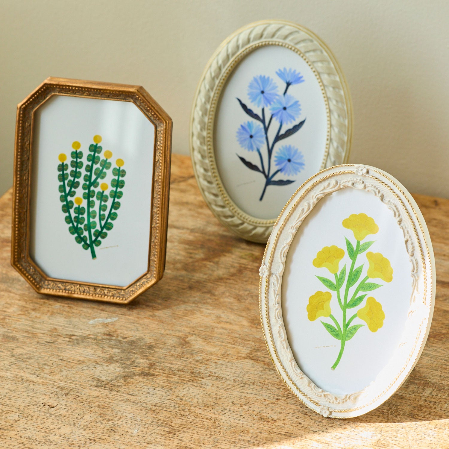 totoganashi 額入り原画 flower