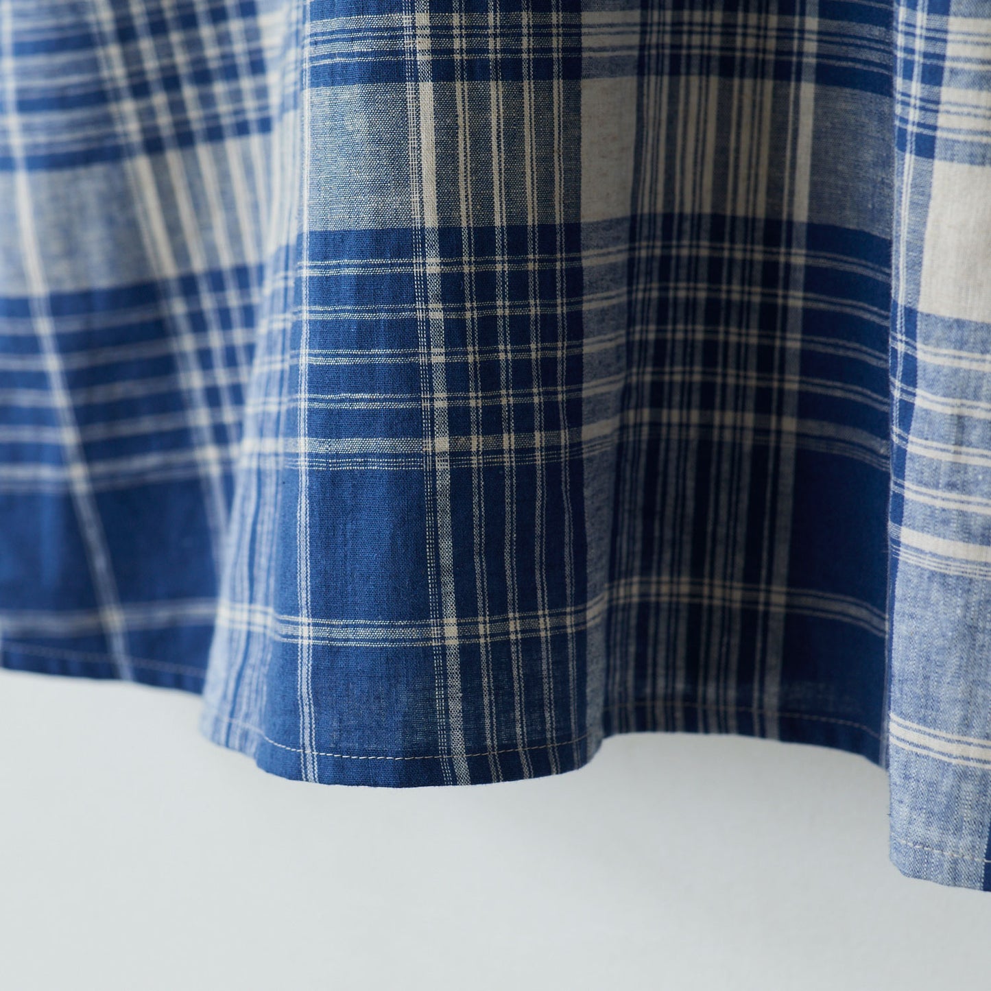 【coccaのお仕立て受注会】ヘンリーネックワンピース ※生地代別