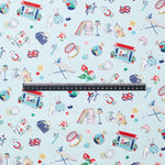 (無料サンプル)Cath Kidston / キャス キッドソン Cath Icons ～綿100％シーチング～ GRX-9100-1A-sample