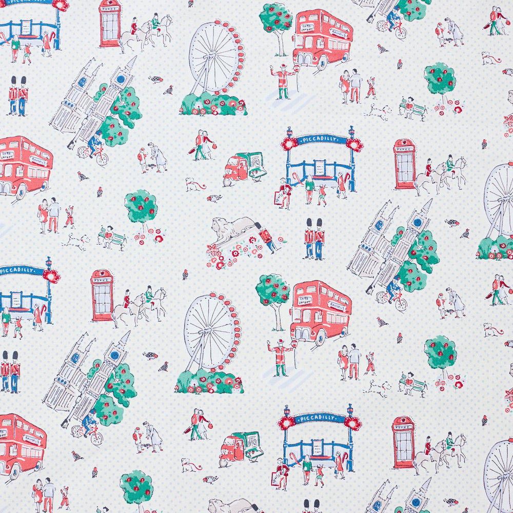 (無料サンプル)Cath Kidston / キャス キッドソン Lovely London ～綿100％キャンバス～