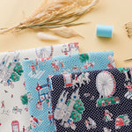 (無料サンプル)Cath Kidston / キャス キッドソン Lovely London ～綿100％キャンバス～ GRX-9103-1A-sample