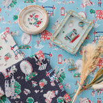 (無料サンプル)Cath Kidston / キャス キッドソン Lovely London ～綿100％キャンバス～ GRX-9103-1A-sample