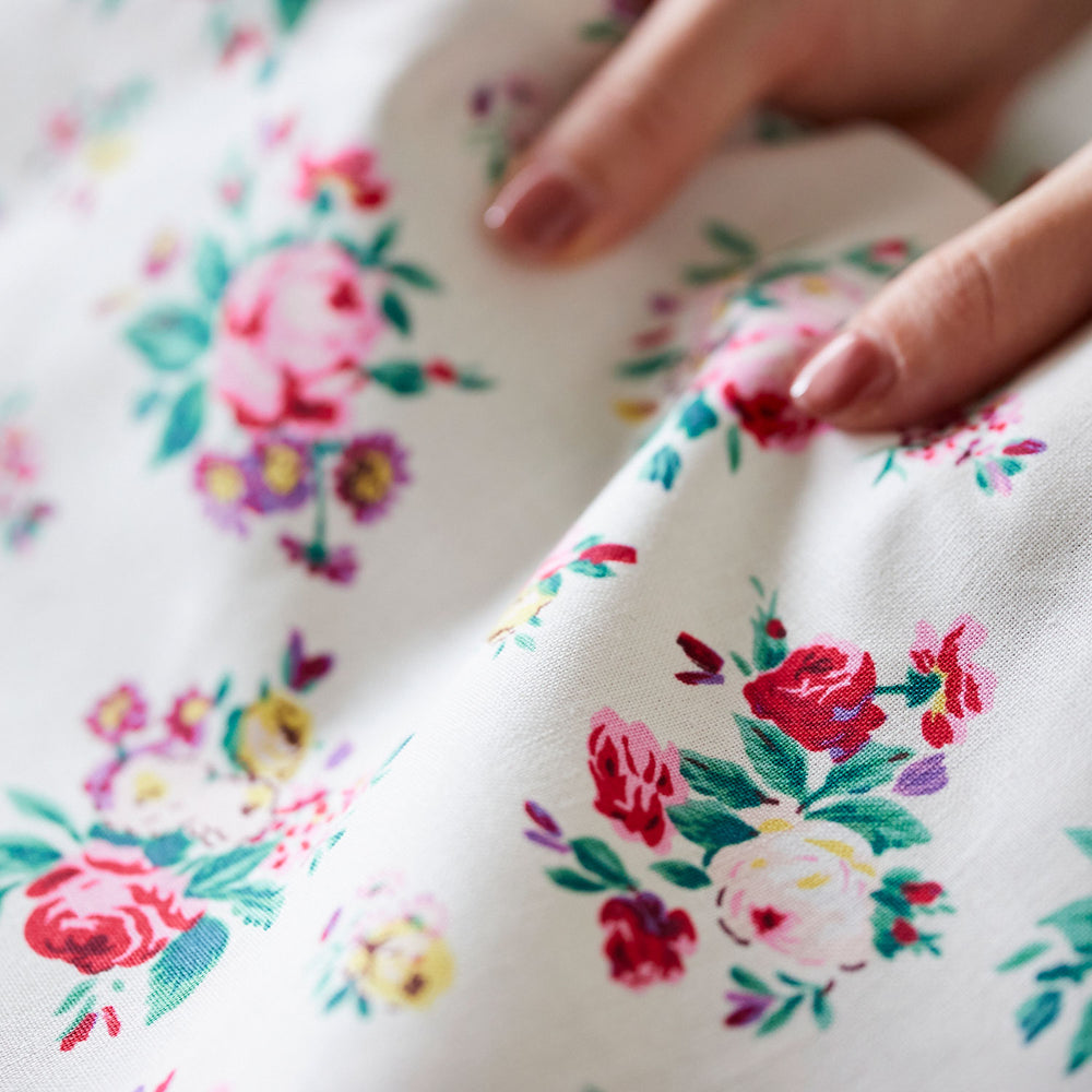 (無料サンプル)Cath Kidston / キャスキッドソン Icon Floral ～綿100％キャンバス～ GRX-9104-1A-sample