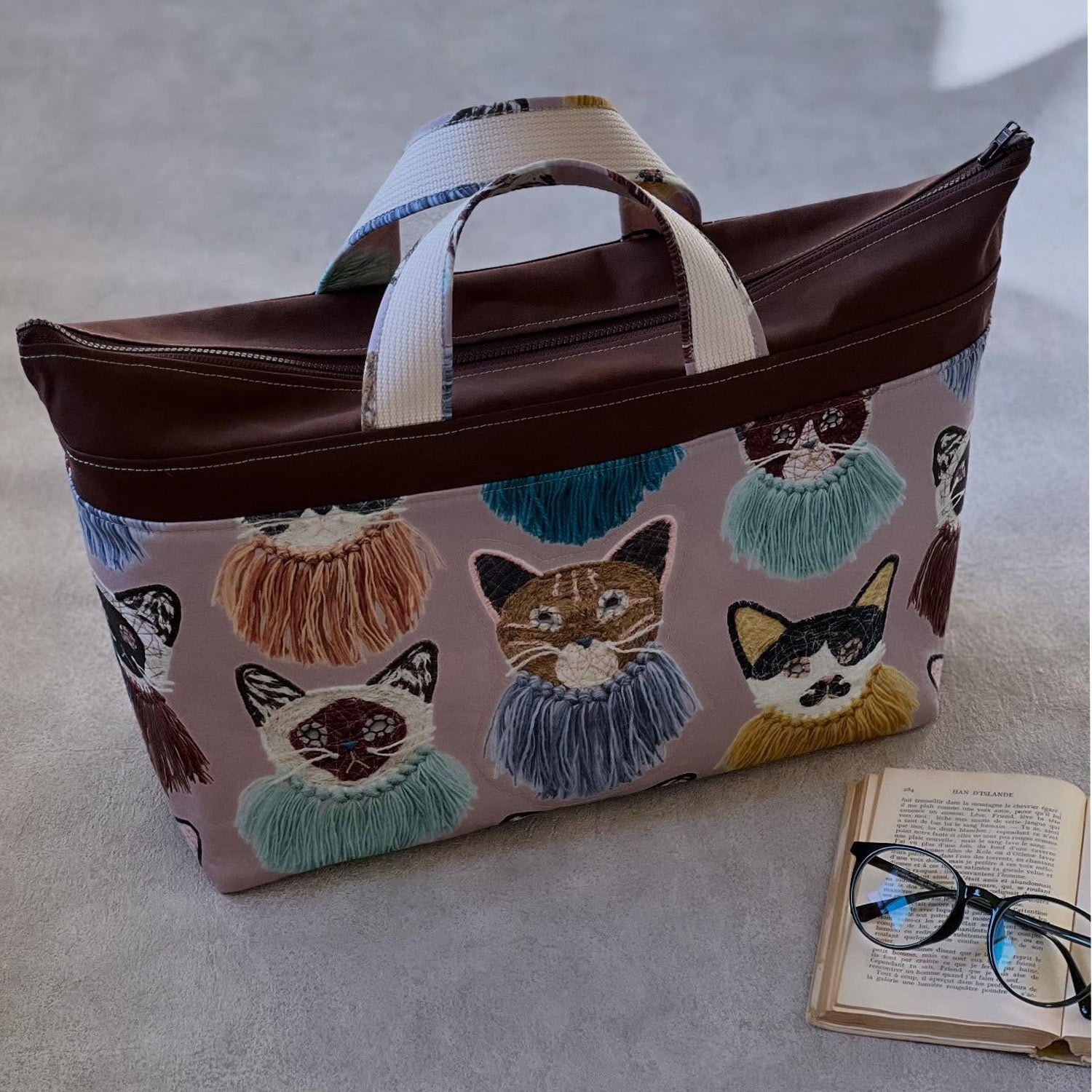 【予約販売】Kari Ishikawa ～we are cats 綿100%シーチング - cocca