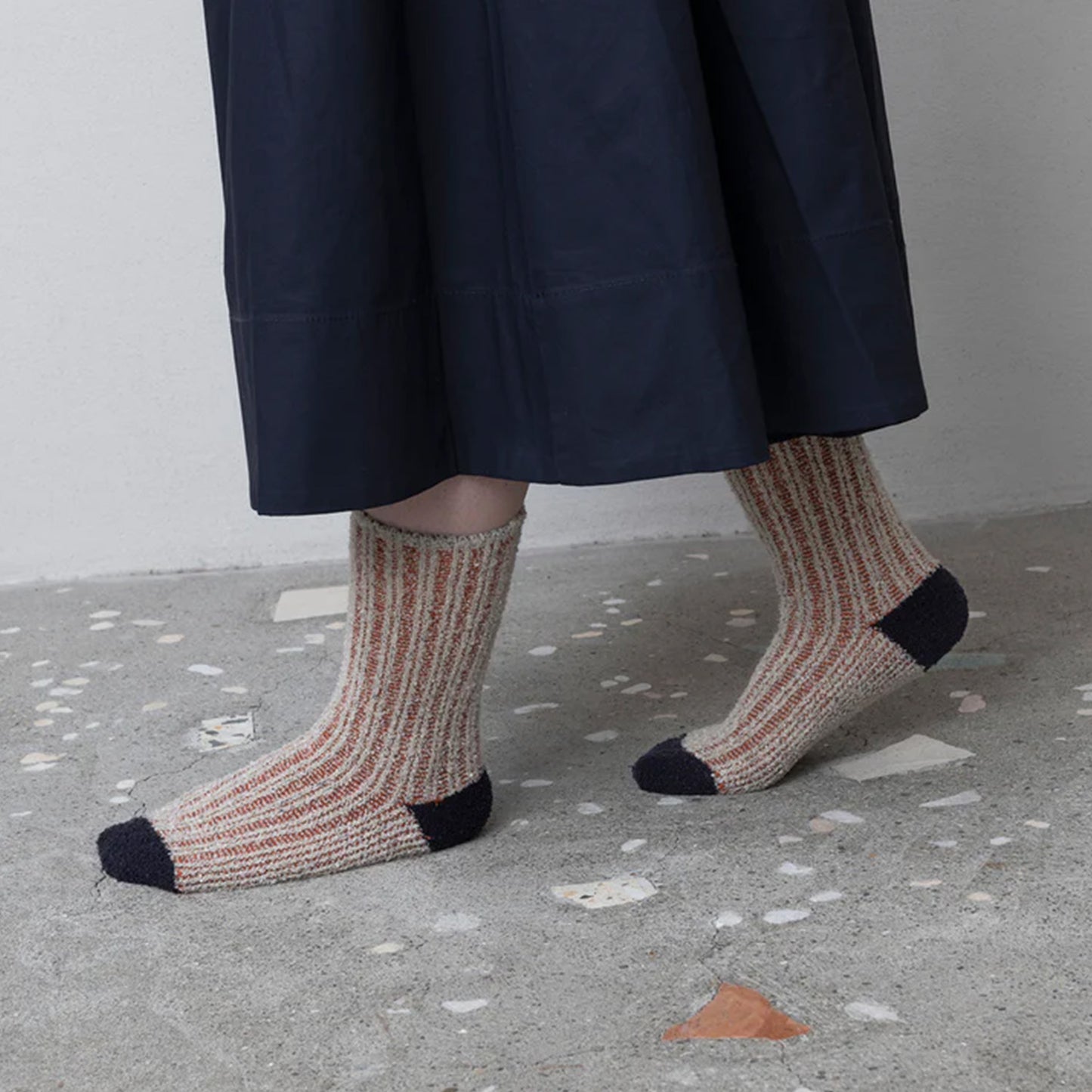 TRICOTÉ -FOLDED RIB SOCKS- フォールデッドリブソックス