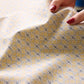 (無料サンプル)sashiko moyo ～ミモザバード～ 綿麻キャンバス - cocca