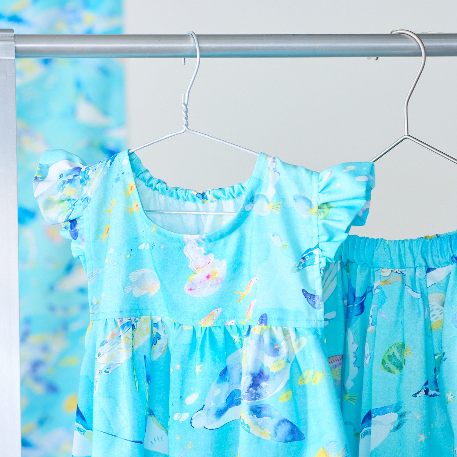 (無料サンプル)【直営店限定】Hiroe/瀧川裕恵 Aquarium Animals ～綿100%シーチング～ - cocca