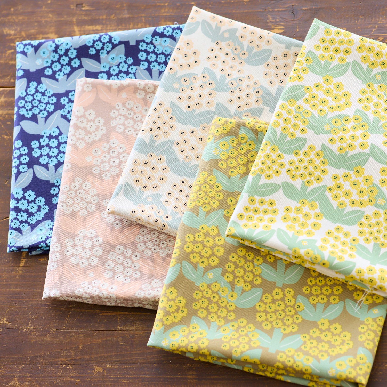 (無料サンプル)Linnea ～blooming day～ 綿100％オックス - cocca