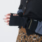 TRICOTÉ -LINE RIB ARM WARMERS- ラインリブアームウォーマー