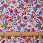 【SALE】レトロコレクション colorful flower（綿100％ローン） NFA-1000-2D