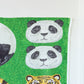 HOME DECO maru animals～丸まる動物たち～ パネル生地 綿100％シーチング