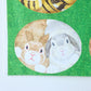 HOME DECO maru animals～丸まる動物たち～ パネル生地 綿100％シーチング