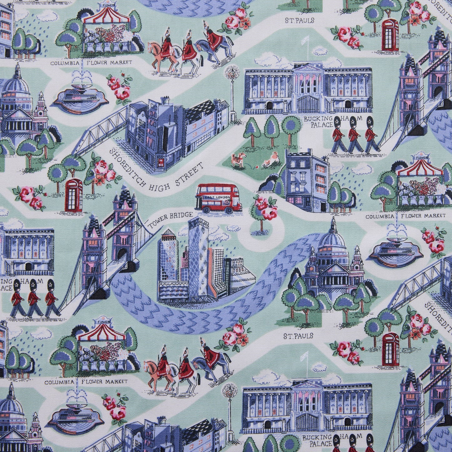 Cath Kidston / キャス キッドソン London Town ～綿100％oオックス～