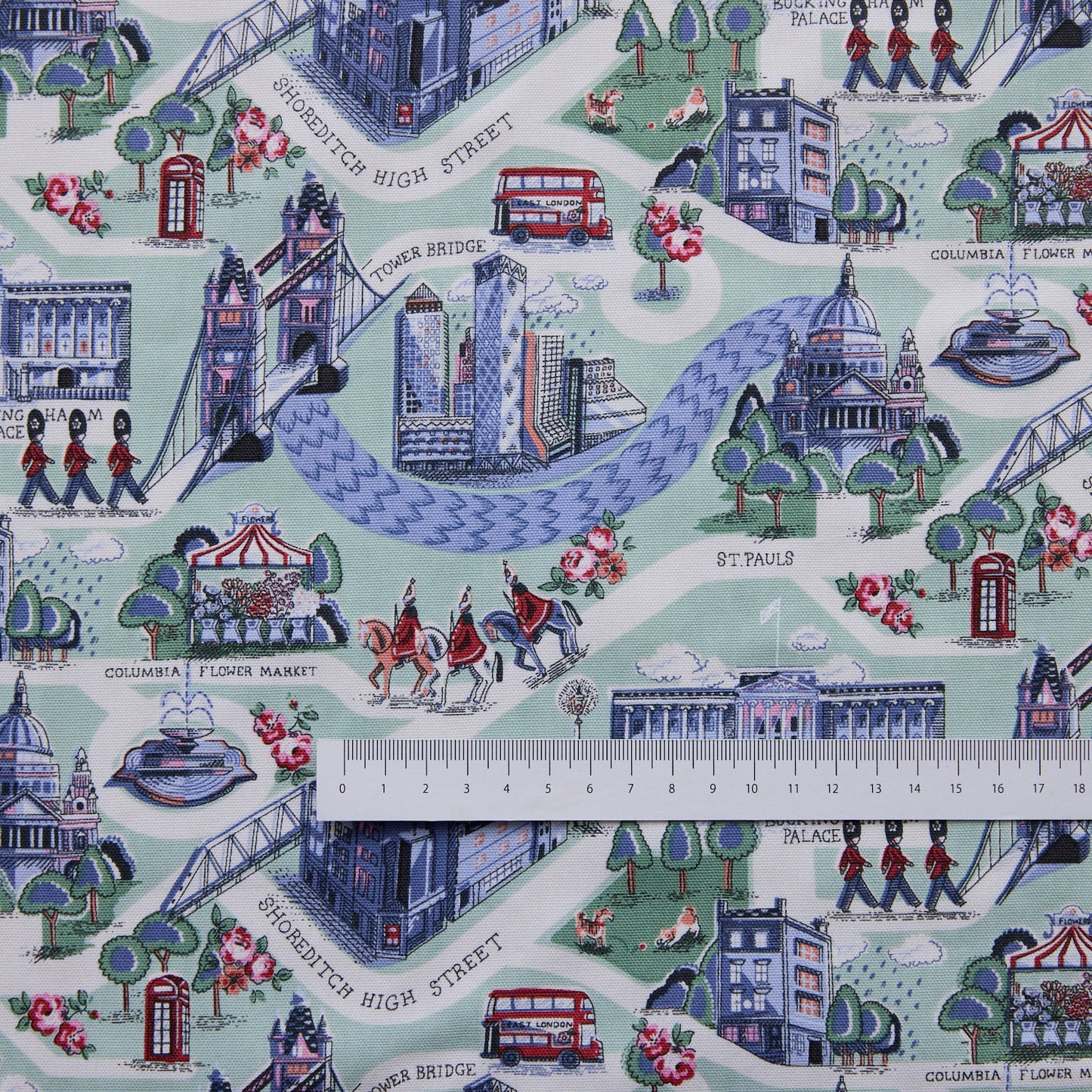 Cath Kidston / キャス キッドソン London Town ～綿100％oオックス～