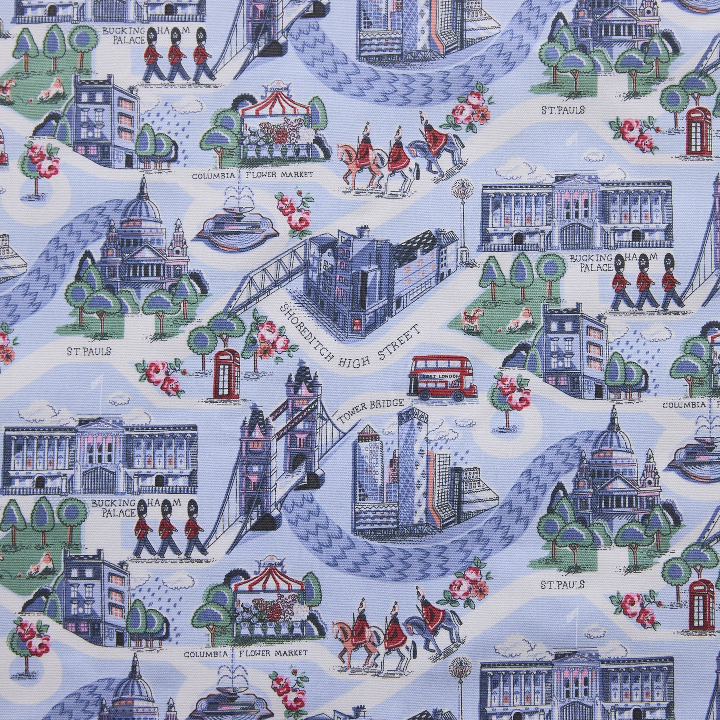 Cath Kidston / キャス キッドソン London Town ～綿100％oオックス～