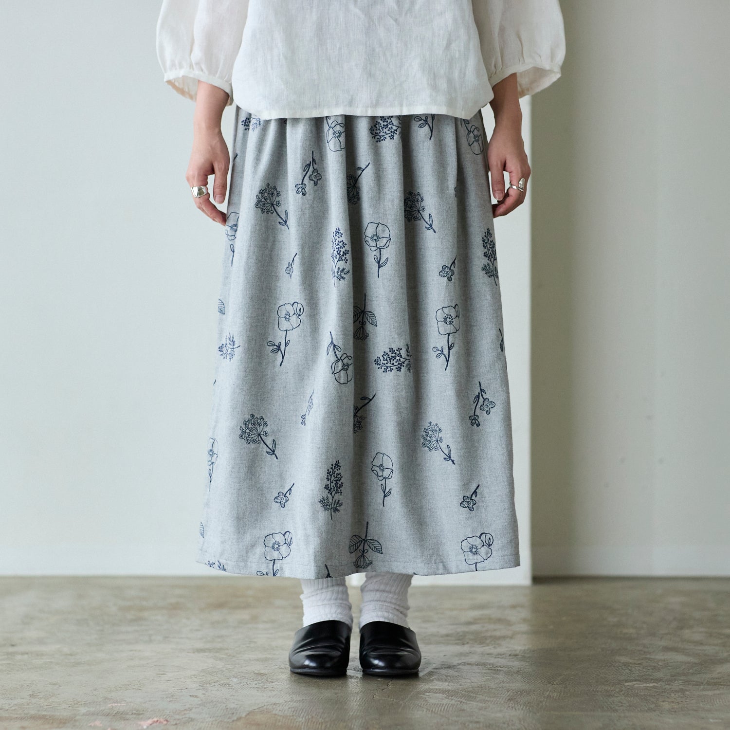 チャベポムページ オンライン掲載商品 No.535936 acetate organdy bowtie blouse