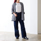 【coccaのお仕立て受注会】ペプラムギャザーブラウス ※生地代別