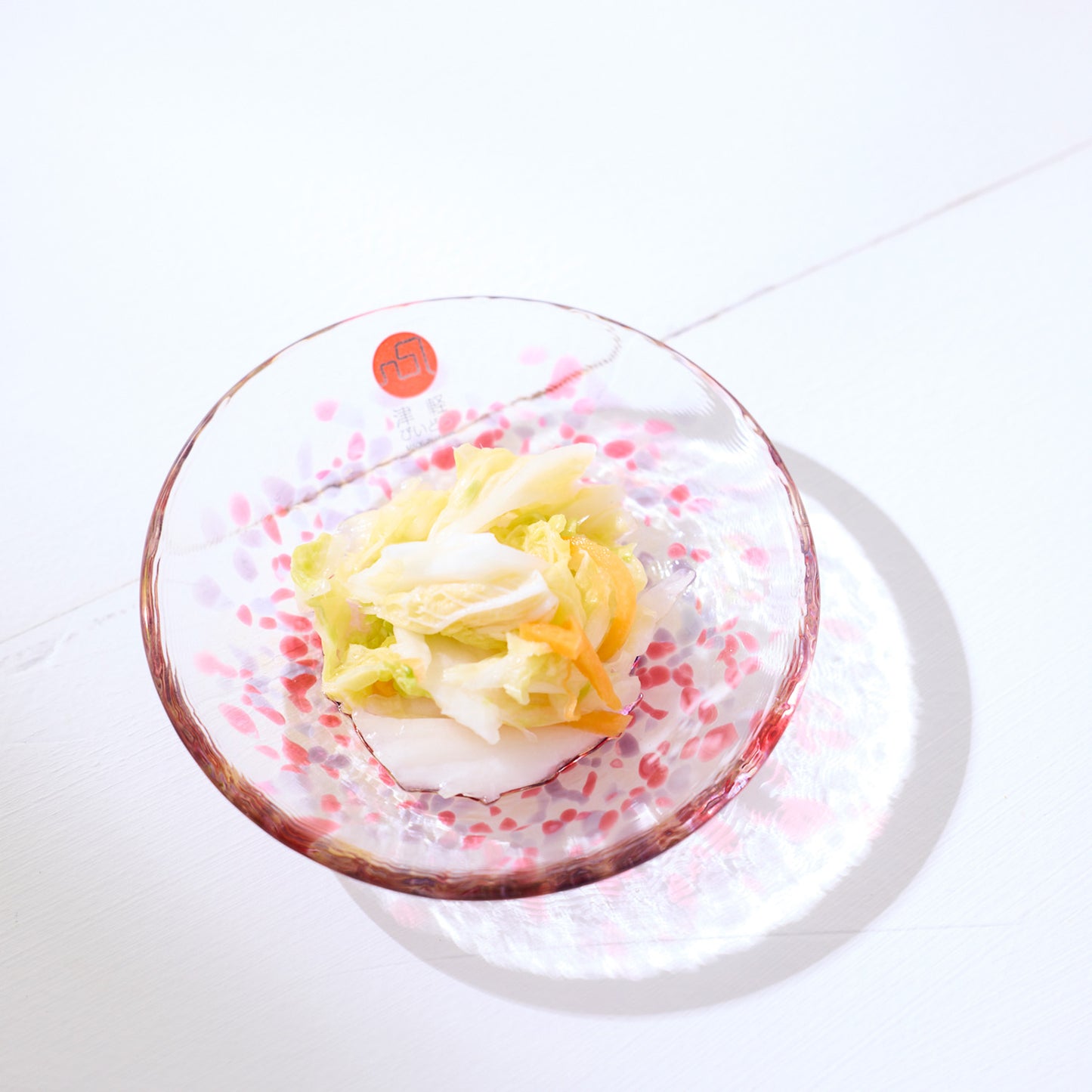 津軽びいどろ 色色豆豆 直径10cm
