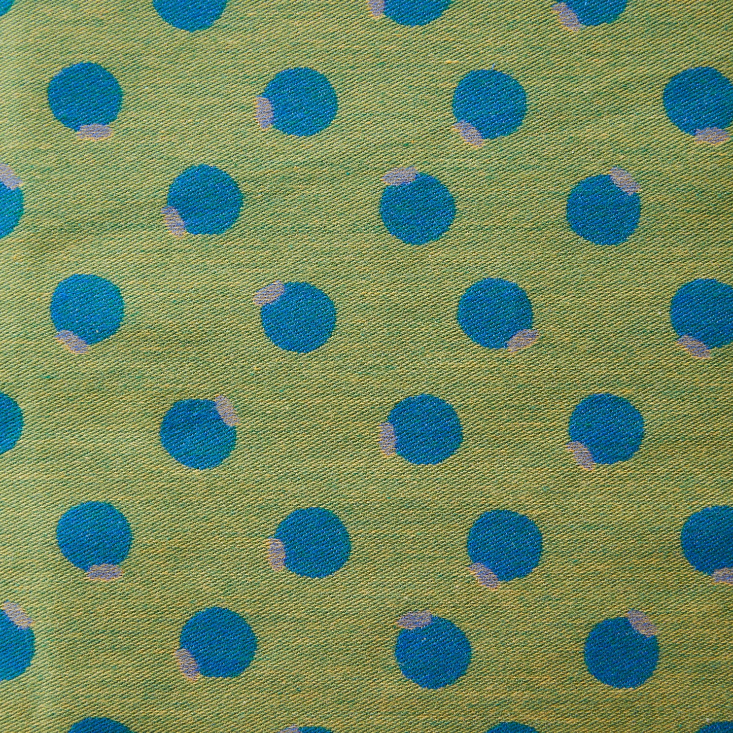 (無料サンプル)【clocomi】庭の密柑- 播州織ジャガード ～綿100％～