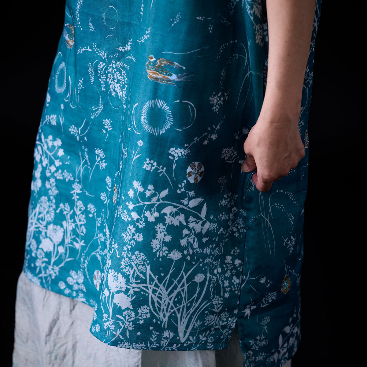 【予約販売】［nani IRO 2027］shanti 綿100% オーガニックWガーゼ - cocca