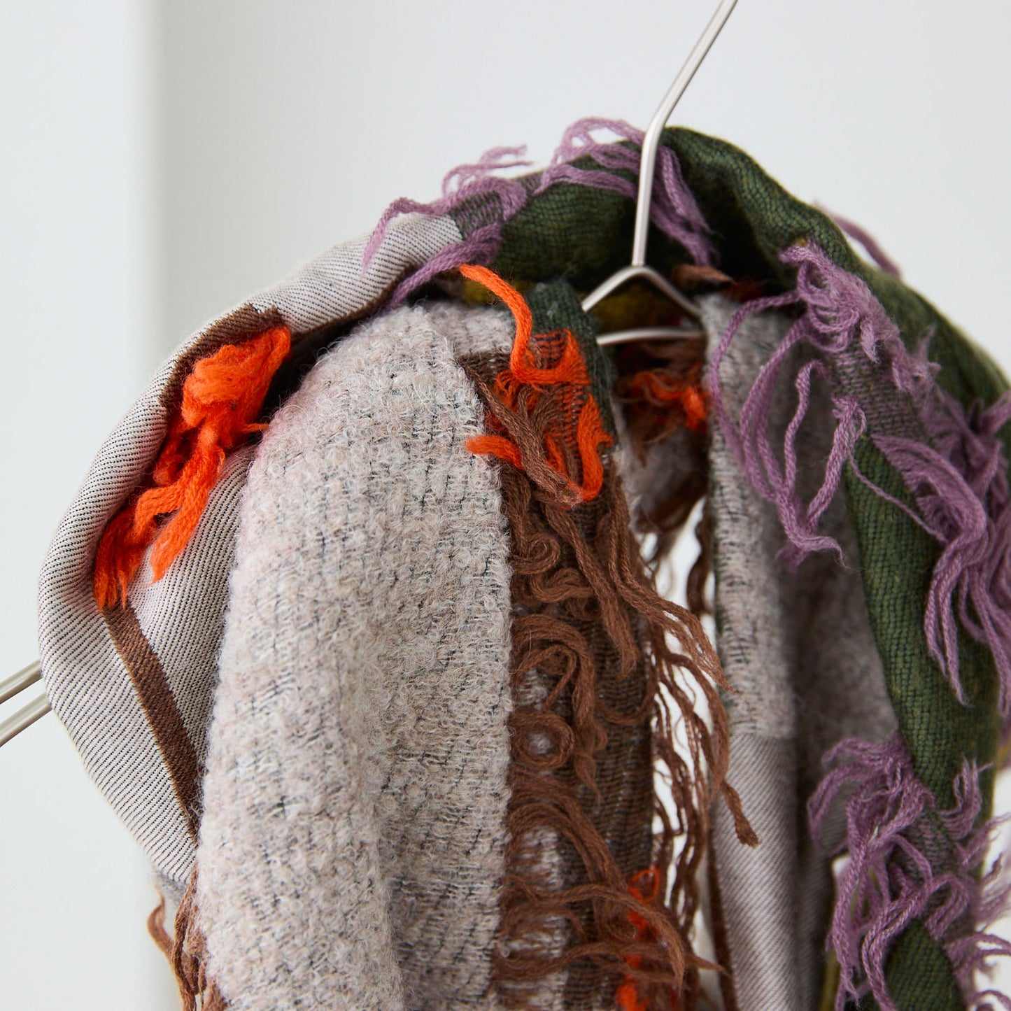 POLS -KESHIKI- ウールカットジャガード スヌード