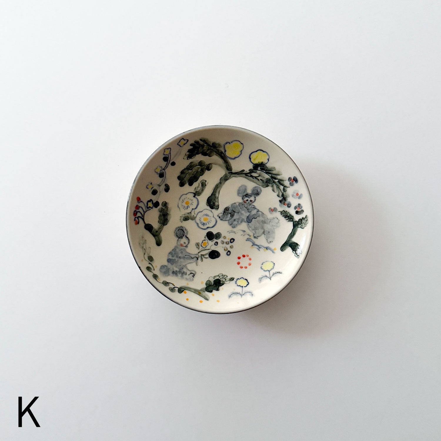 mizacosha/ミシャコシャプラス 10cmプレート 磁器 - cocca
