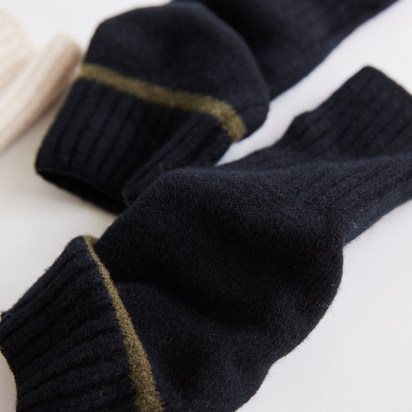 TRICOTÉ -LINE RIB ARM WARMERS- ラインリブアームウォーマー