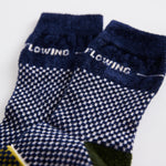 TRICOTÉ -MINI CHECKERED BICOLOUR SOCKS- ミニチェッカードバイカラーソックス TPS-1209-1A