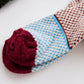 TRICOTÉ -MINI CHECKERED BICOLOUR SOCKS- ミニチェッカードバイカラーソックス