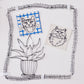 ＋HAyU fabric ～HAyU CAT～パネル生地 綿麻キャンバス - cocca