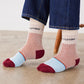 TRICOTÉ -MINI CHECKERED BICOLOUR SOCKS- ミニチェッカードバイカラーソックス
