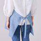 【＋HAyU】-kitchen fabrics- ショートエプロン - cocca
