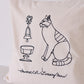 【＋HAyU】- Cushion Cover - クッションカバー ～グルメネコ～ - cocca