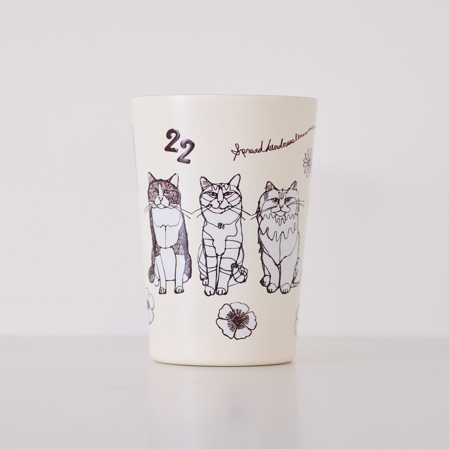 cocca(コッカ) ｜生地通販｜【＋HAyU】保温保冷ボトル ～キャットトリオ～