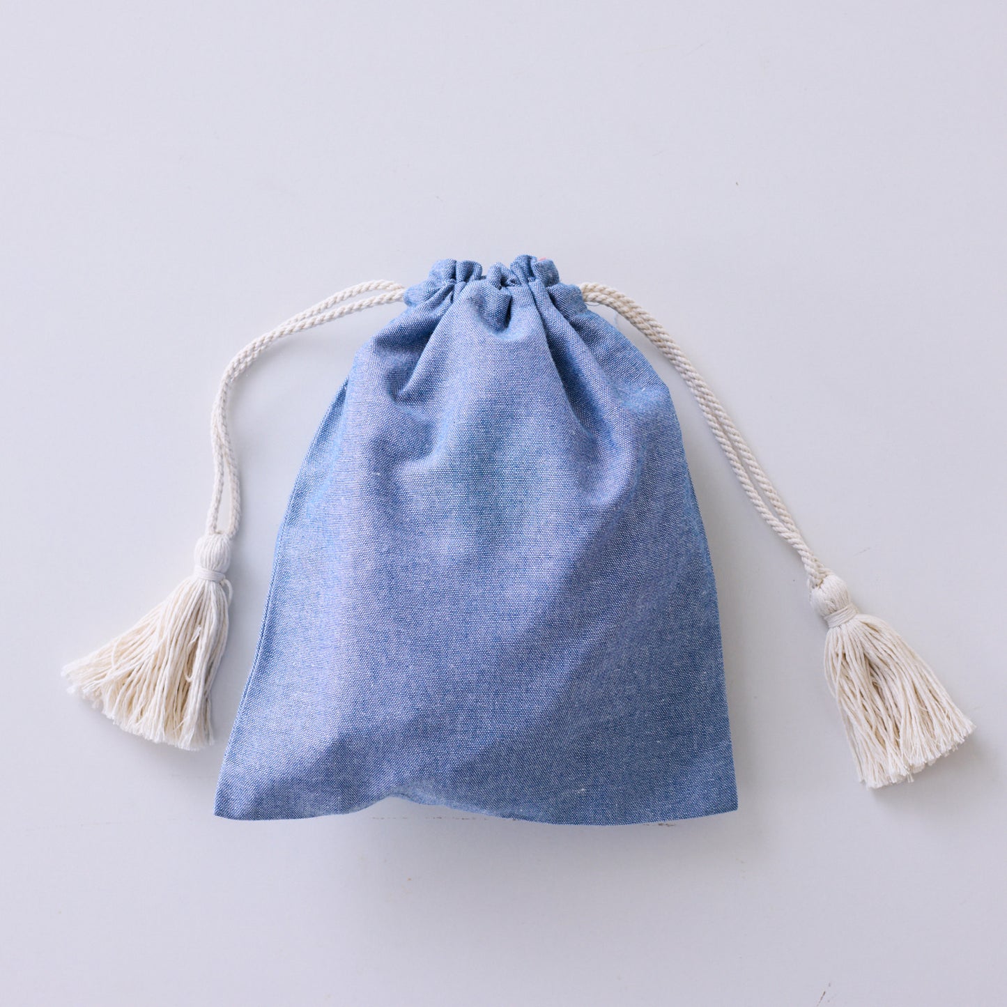 【＋HAyU】刺繍巾着 ～Lサイズ～ - cocca