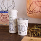 【＋HAyU】ワンプッシュボトル 350ml ～キャットトリオ～ - cocca