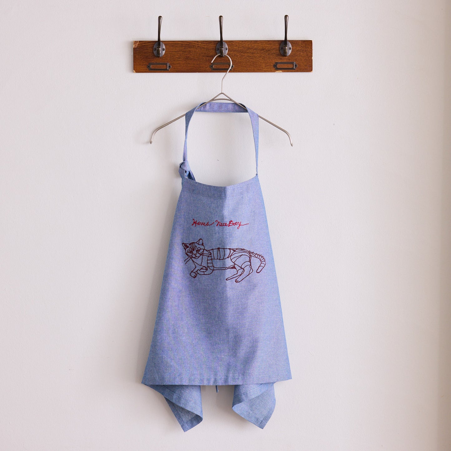 【＋HAyU】-kitchen fabrics- ショートエプロン - cocca